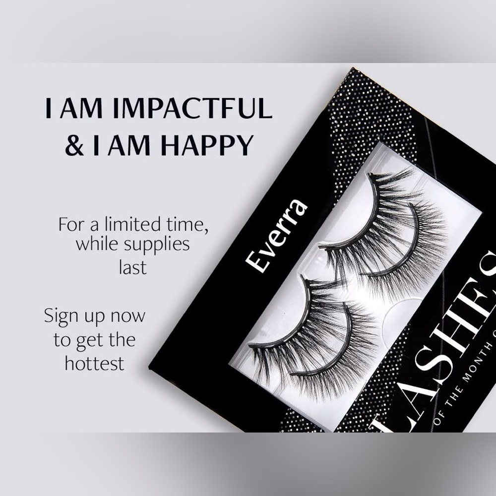 EVERRA MAGNETIC 🧲 LASHES OF THE MONTH Limited Edition - BRAND NEW in the box!